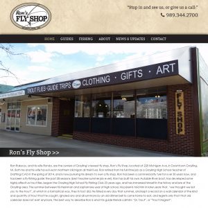 Ron's Fly Shop Launches Website